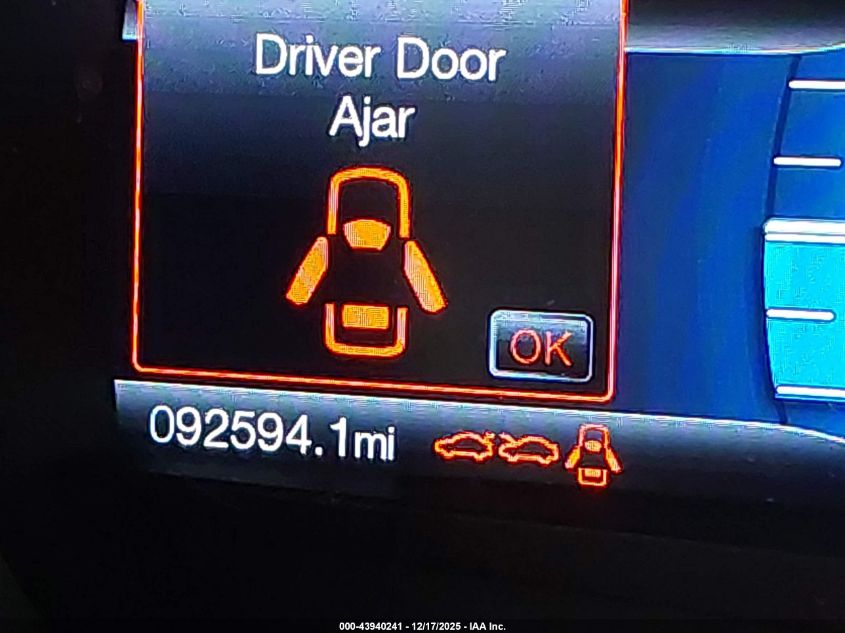 2016 Ford Fusion Titanium VIN: 3FA6P0K95GR399330 Lot: 43940241