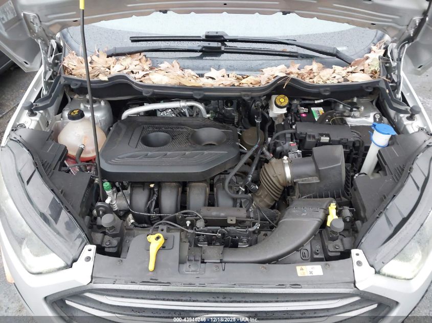 2018 Ford Ecosport Ses VIN: MAJ6P1CL6JC210092 Lot: 43940246