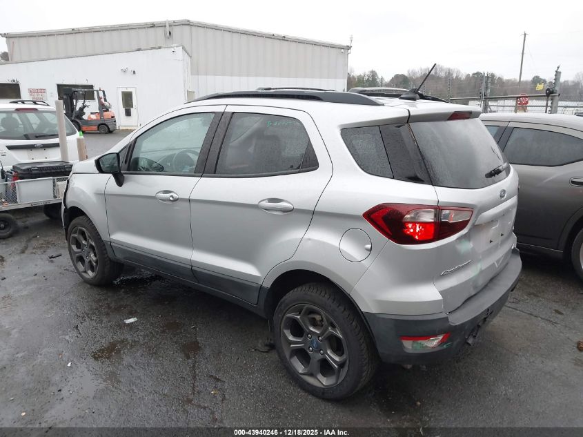 2018 Ford Ecosport Ses VIN: MAJ6P1CL6JC210092 Lot: 43940246