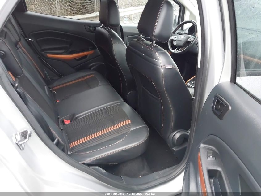 2018 Ford Ecosport Ses VIN: MAJ6P1CL6JC210092 Lot: 43940246