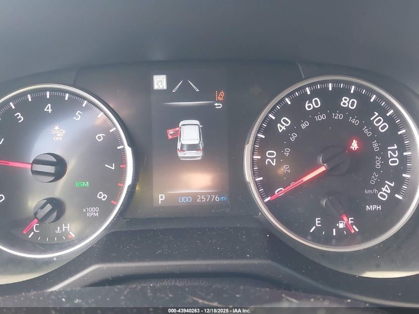 2022 Toyota Rav4 Le VIN: 2T3G1RFV0NW285322 Lot: 43940263