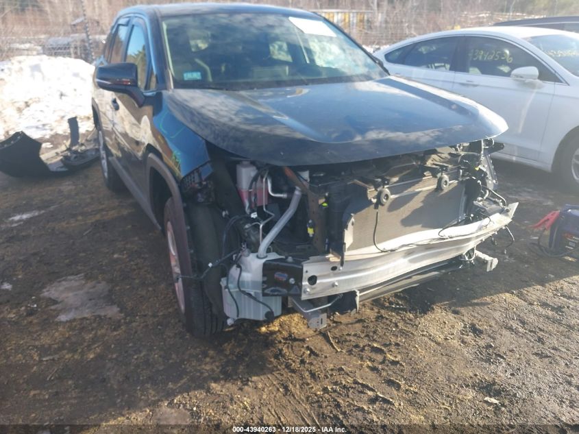 2022 Toyota Rav4 Le VIN: 2T3G1RFV0NW285322 Lot: 43940263