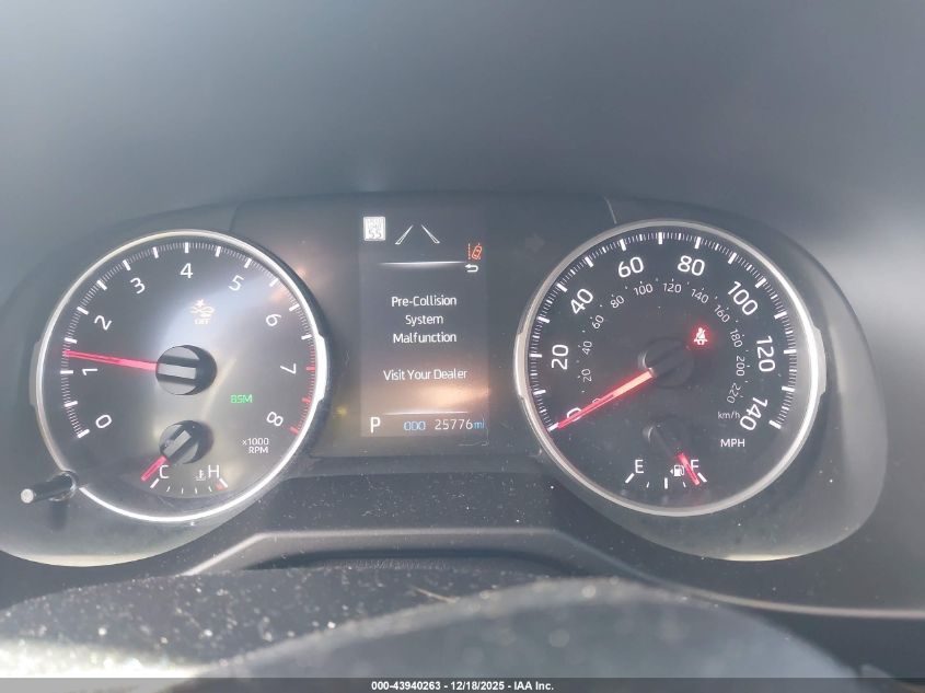 2022 Toyota Rav4 Le VIN: 2T3G1RFV0NW285322 Lot: 43940263