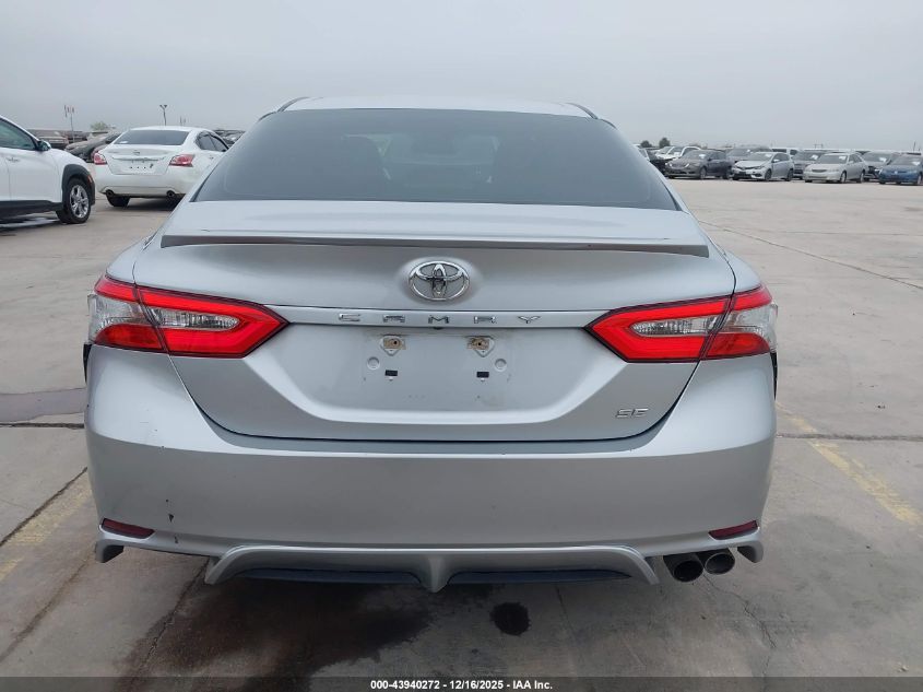 2018 Toyota Camry Se VIN: 4T1B11HK7JU501216 Lot: 43940272