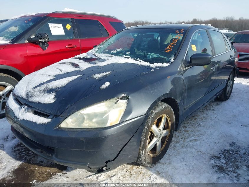 2005 Honda Accord 2.4 Ex VIN: 1HGCM56825A100213 Lot: 43940273