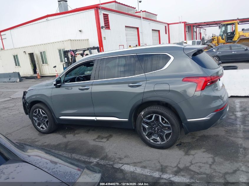 2023 Hyundai Santa Fe Hybrid Sel Premium VIN: 5NMS3DA12PH012997 Lot: 43940279
