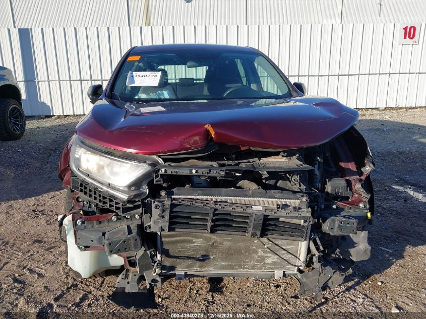 2019 Honda Cr-V Lx VIN: 2HKRW5H37KH416781 Lot: 43940278