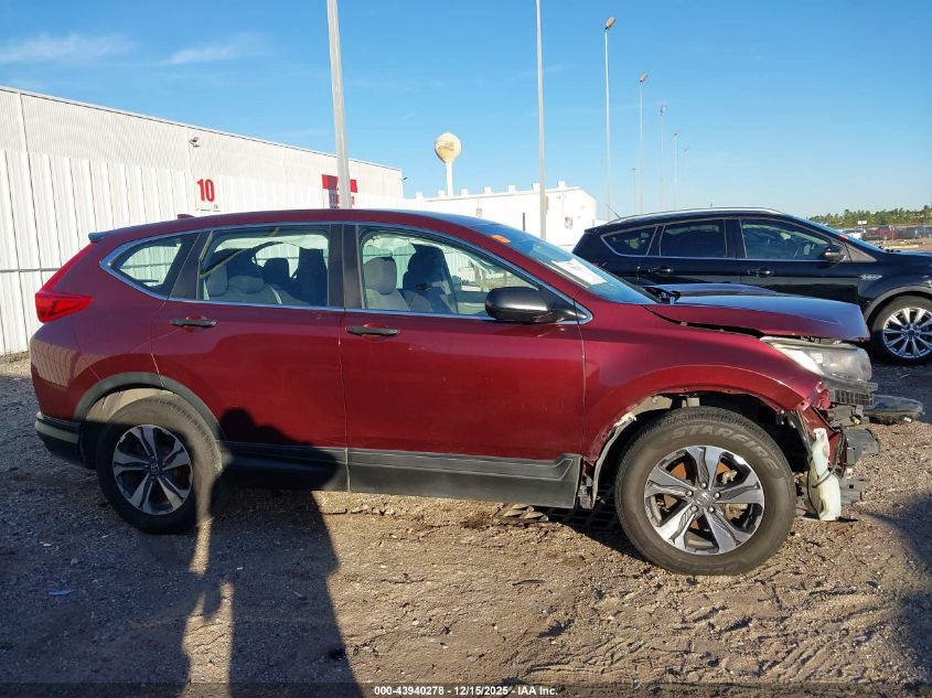 2019 Honda Cr-V Lx VIN: 2HKRW5H37KH416781 Lot: 43940278