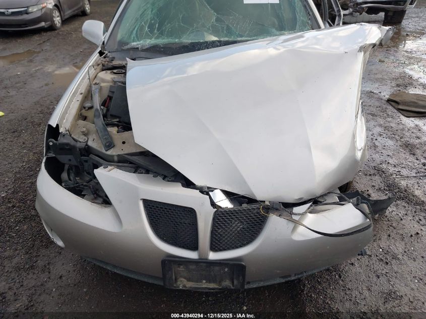 2008 Pontiac Grand Prix VIN: 2G2WP552881153629 Lot: 43940294