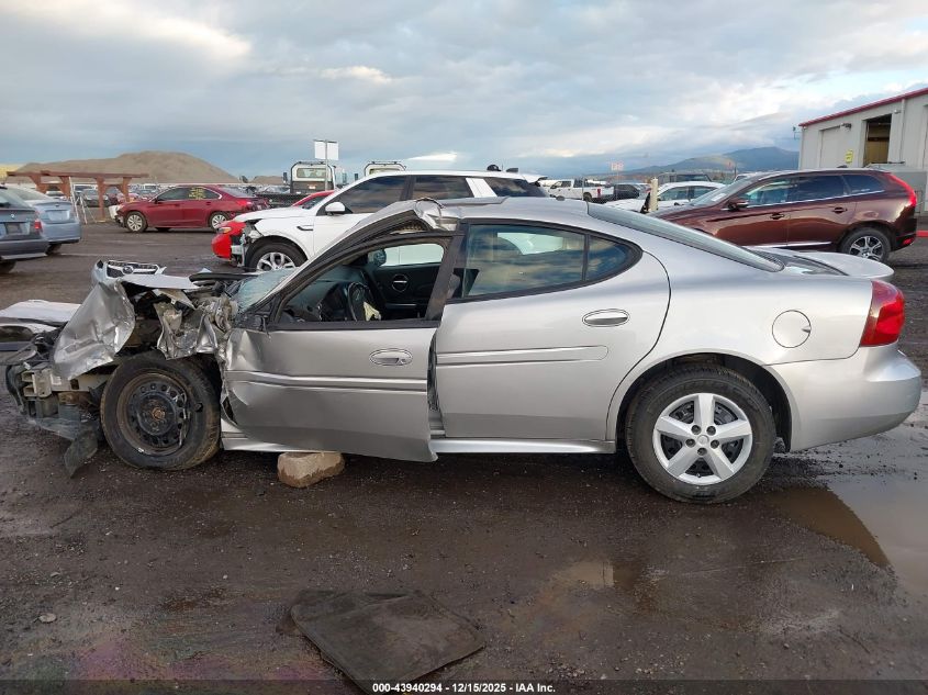 2008 Pontiac Grand Prix VIN: 2G2WP552881153629 Lot: 43940294