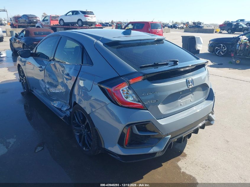 2021 Honda Civic Sport VIN: SHHFK7H40MU207482 Lot: 43940293