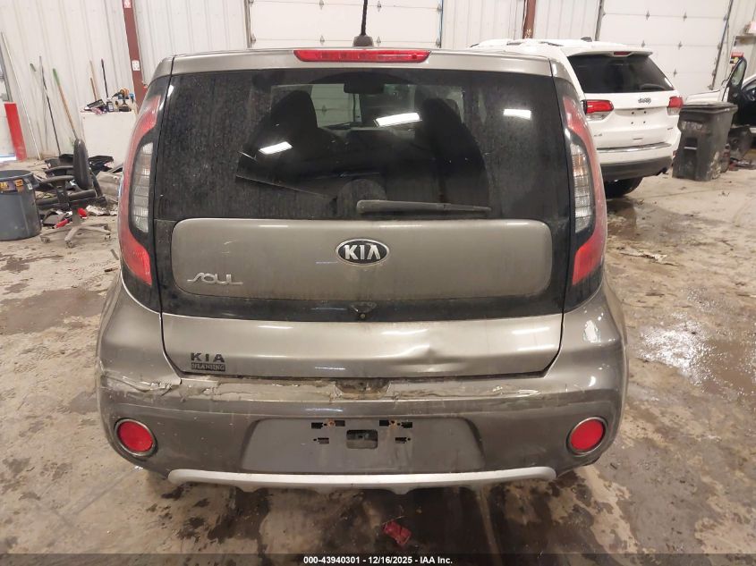 2018 Kia Soul + VIN: KNDJP3A51J7595090 Lot: 43940301