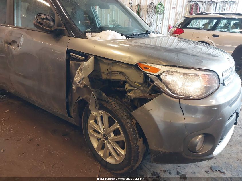 2018 Kia Soul + VIN: KNDJP3A51J7595090 Lot: 43940301