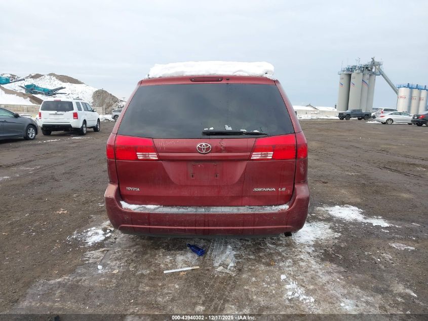 2004 Toyota Sienna Le VIN: 5TDZA23C14S220935 Lot: 43940302