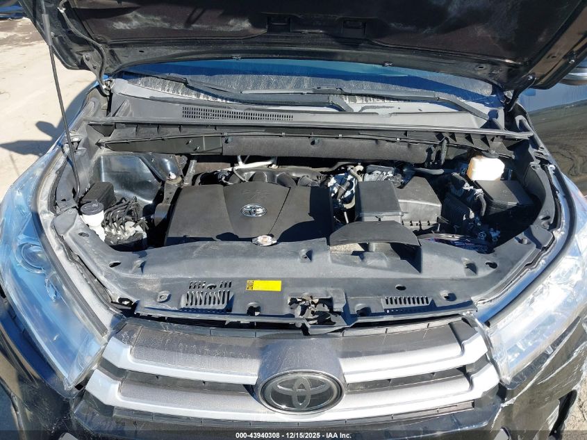 2019 Toyota Highlander Le Plus VIN: 5TDBZRFH4KS973172 Lot: 43940308