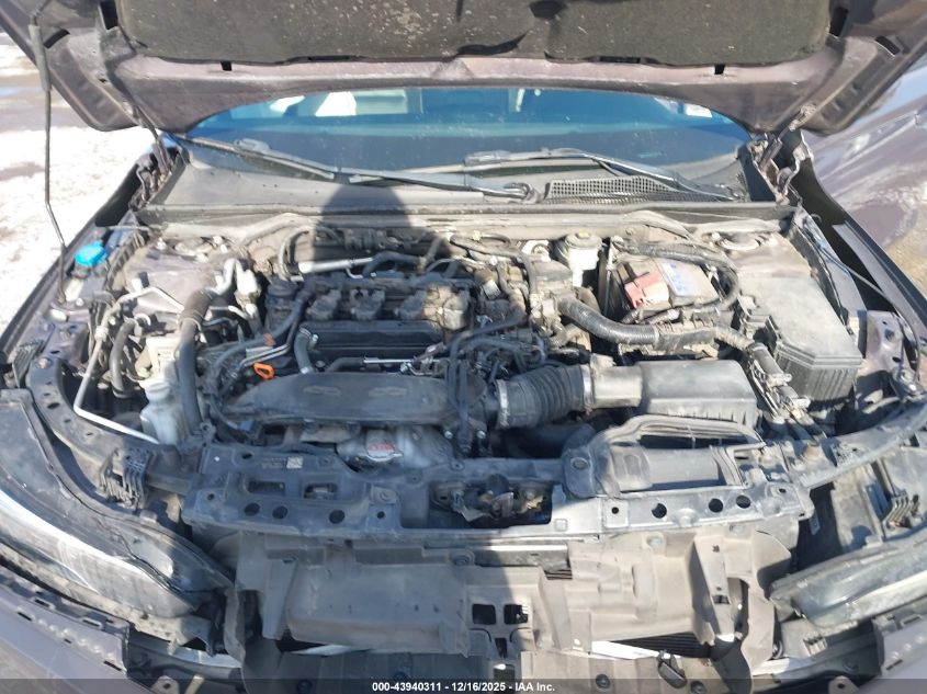 2022 Honda Civic Ex-L VIN: 19XFL1H74NE008898 Lot: 43940311