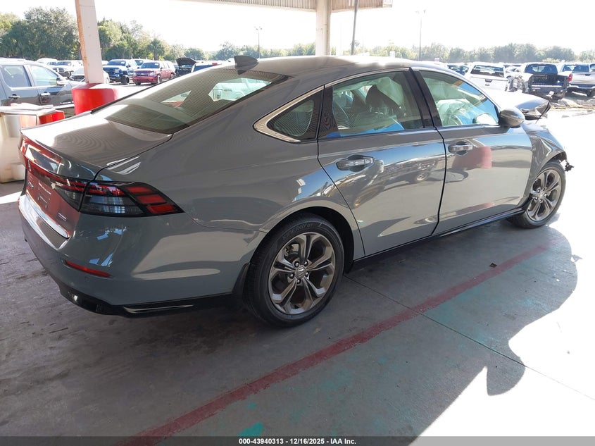 Vin: 1hgcy2f61pa024553, lot: 44435943, honda accord hybrid ex-l 20234