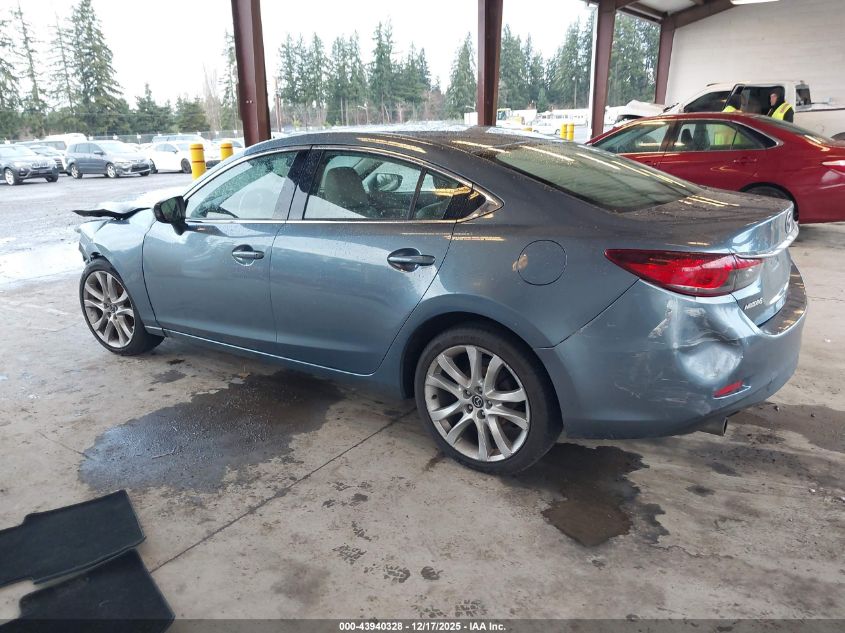 2014 Mazda Mazda6 I Touring VIN: JM1GJ1V60E1153607 Lot: 43940328
