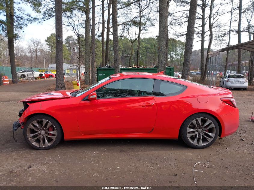 2014 Hyundai Genesis 3.8 R-Spec VIN: KMHHU6KJ2EU114657 Lot: 43940332