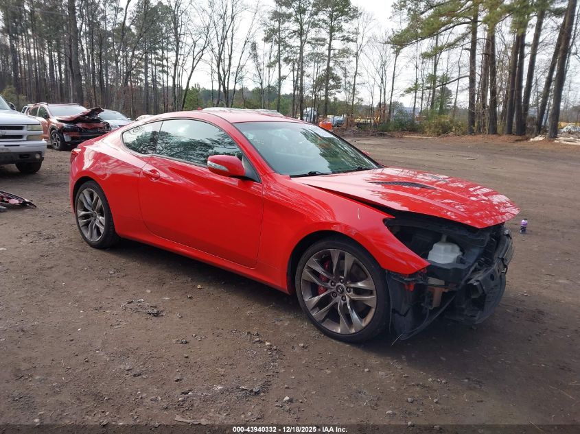 2014 Hyundai Genesis 3.8 R-Spec VIN: KMHHU6KJ2EU114657 Lot: 43940332