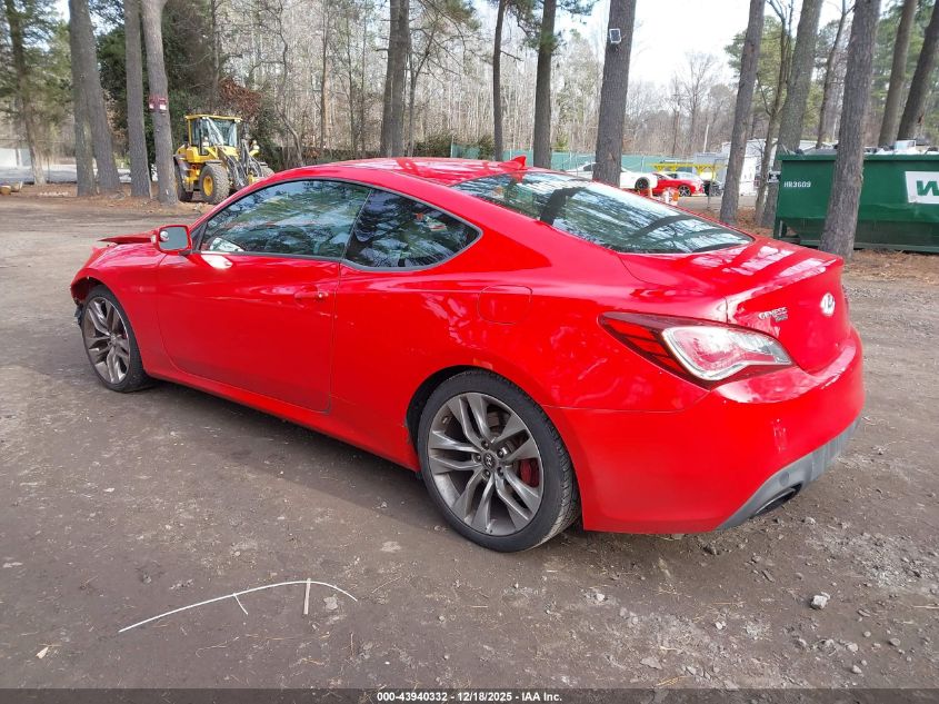 2014 Hyundai Genesis 3.8 R-Spec VIN: KMHHU6KJ2EU114657 Lot: 43940332