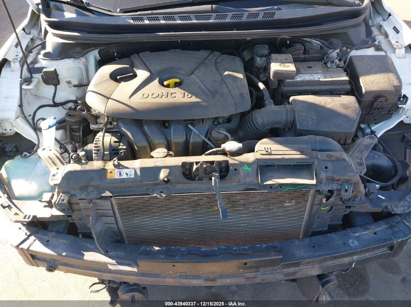 2013 Hyundai Elantra Limited VIN: 5NPDH4AE3DH431582 Lot: 43940337