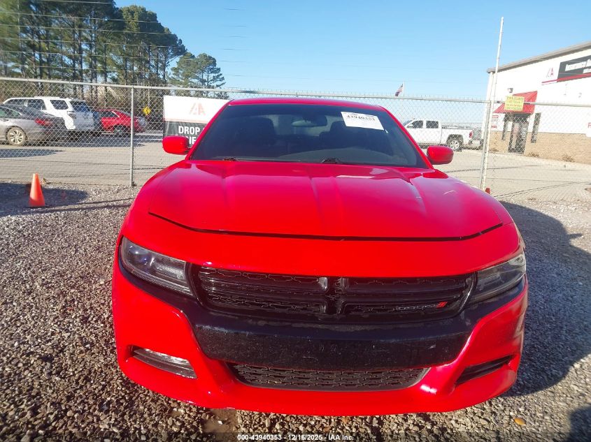 2016 Dodge Charger Sxt VIN: 2C3CDXHG5GH132774 Lot: 43940353