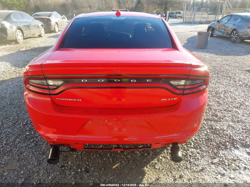 2016 Dodge Charger Sxt VIN: 2C3CDXHG5GH132774 Lot: 43940353