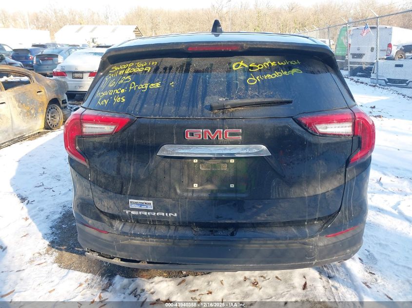 2022 GMC Terrain Fwd Sle VIN: 3GKALMEV9NL304210 Lot: 43940358