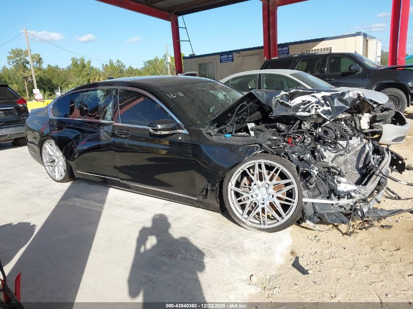 2016 BMW 750I xDrive VIN: WBA7F2C54GG418110 Lot: 43940360