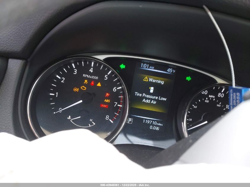 2016 Nissan Rogue S/Sl/Sv VIN: JN8AT2MV8GW153766 Lot: 43940361