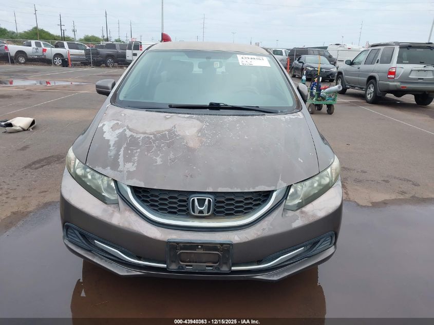 2014 Honda Civic Lx VIN: 2HGFB2F54EH504428 Lot: 43940363