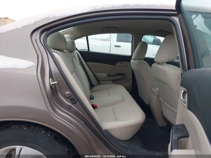 2014 Honda Civic Lx VIN: 2HGFB2F54EH504428 Lot: 43940363