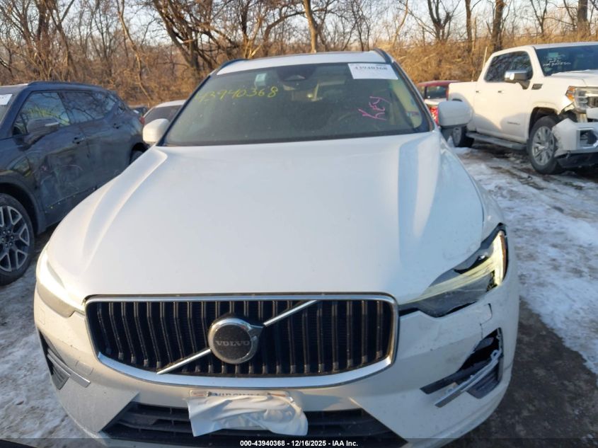 2023 Volvo Xc60 B5 Core VIN: YV4L12DV6P1358538 Lot: 43940368