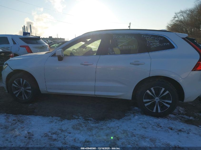 2023 Volvo Xc60 B5 Core VIN: YV4L12DV6P1358538 Lot: 43940368