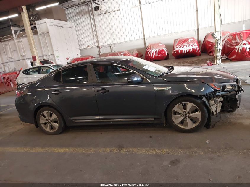 2014 Kia Optima Hybrid Ex VIN: KNAGN4AD1E5062653 Lot: 43940382