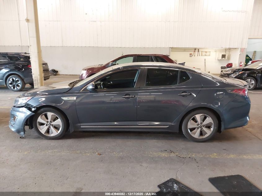 2014 Kia Optima Hybrid Ex VIN: KNAGN4AD1E5062653 Lot: 43940382