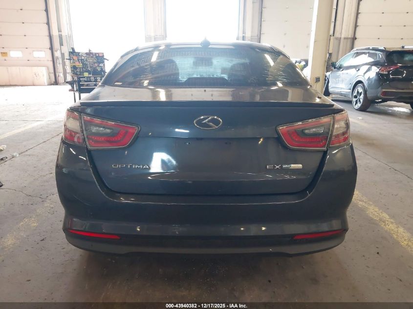 2014 Kia Optima Hybrid Ex VIN: KNAGN4AD1E5062653 Lot: 43940382