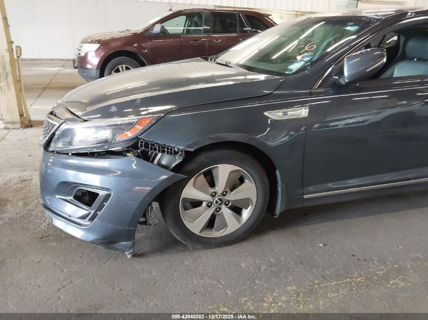2014 Kia Optima Hybrid Ex VIN: KNAGN4AD1E5062653 Lot: 43940382