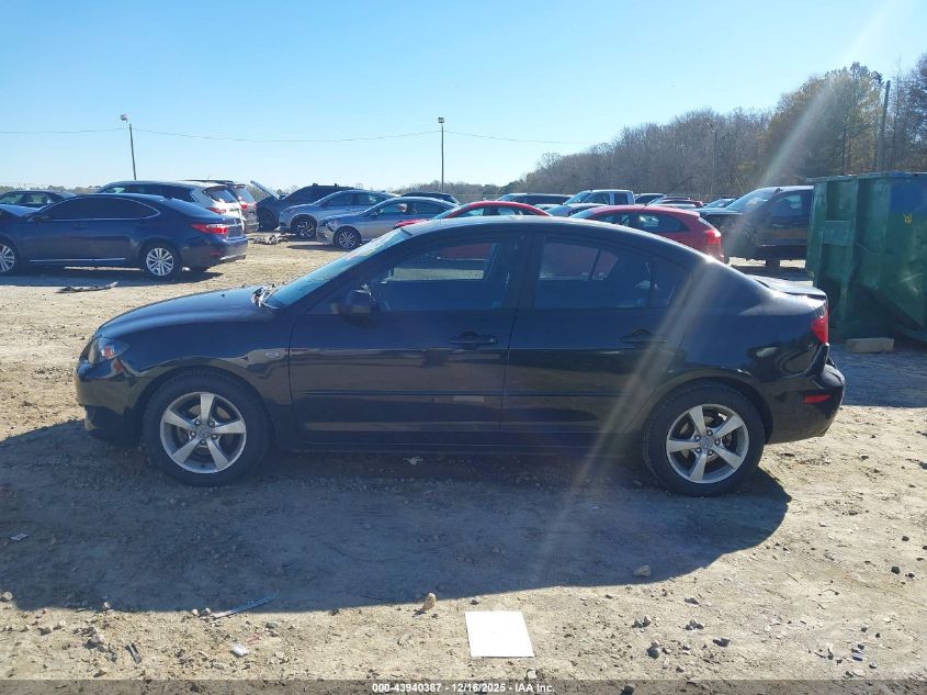 2006 Mazda Mazda3 I VIN: JM1BK32F261470491 Lot: 43940387