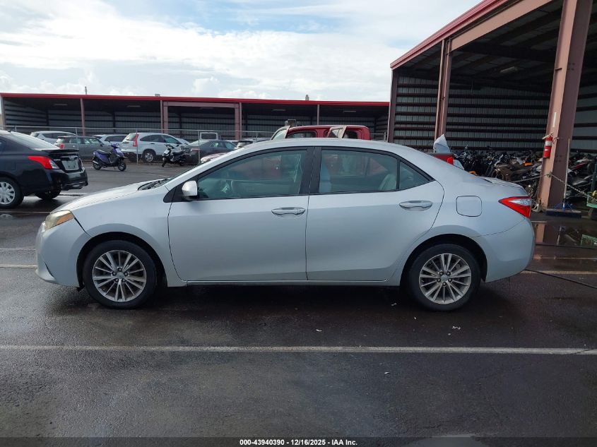 2014 Toyota Corolla Le/Le Plus/Le Premium VIN: 5YFBURHE3EP071966 Lot: 43940390
