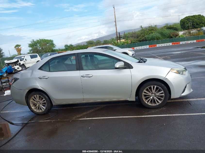 2014 Toyota Corolla Le/Le Plus/Le Premium VIN: 5YFBURHE3EP071966 Lot: 43940390