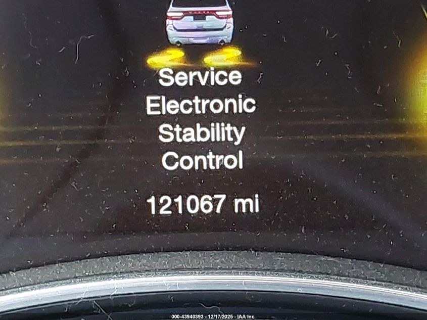 2020 Dodge Durango Sxt Plus Awd VIN: 1C4RDJAG9LC124767 Lot: 43940393