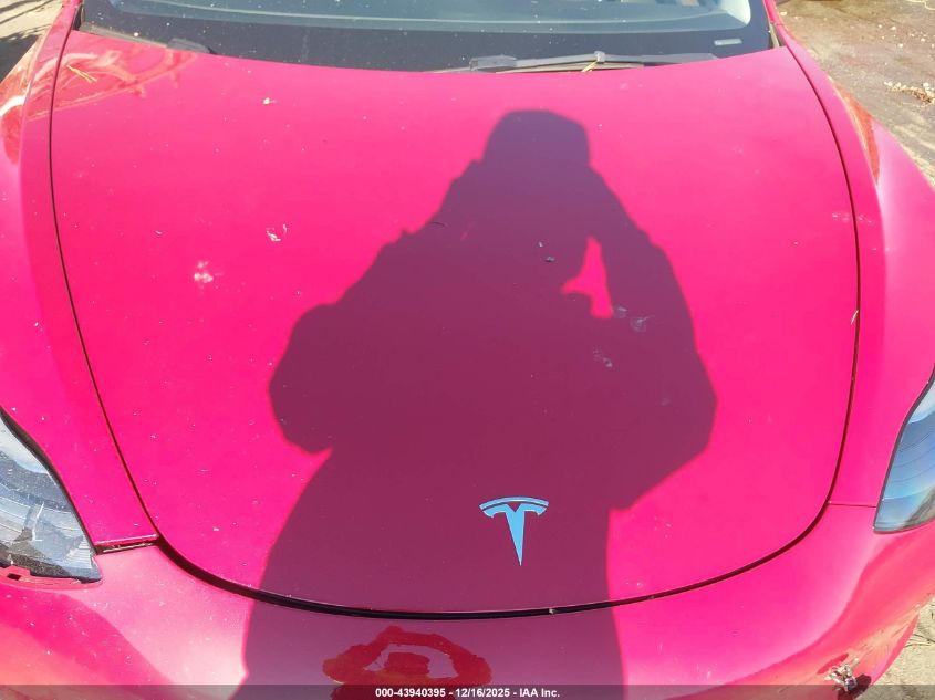 2022 Tesla Model 3 Long Range Dual Motor All-Wheel Drive VIN: 5YJ3E1EB9NF253020 Lot: 43940395