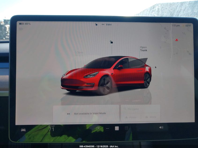 2022 Tesla Model 3 Long Range Dual Motor All-Wheel Drive VIN: 5YJ3E1EB9NF253020 Lot: 43940395