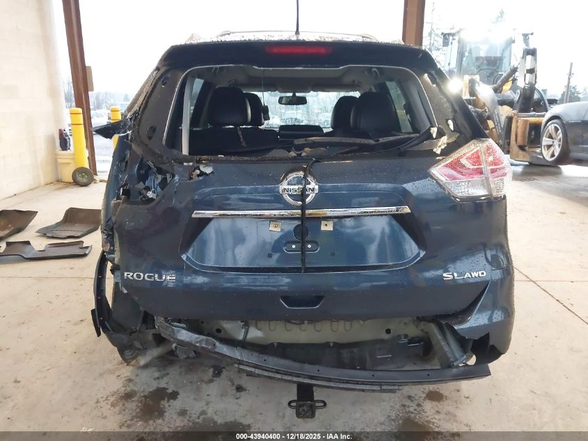 2016 Nissan Rogue Sl VIN: 5N1AT2MV6GC869543 Lot: 43940400