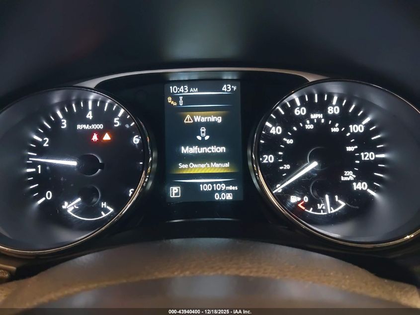 2016 Nissan Rogue Sl VIN: 5N1AT2MV6GC869543 Lot: 43940400