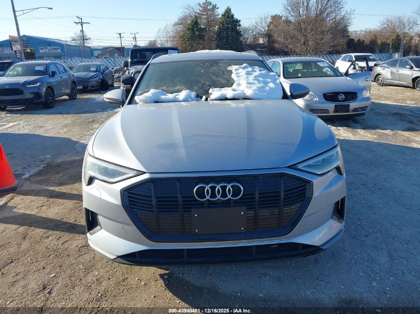 2021 Audi E-Tron Premium Quattro VIN: WA1AAAGE0MB026711 Lot: 43940401