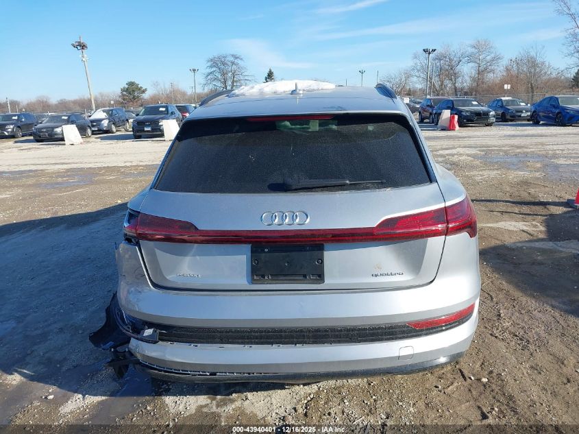 2021 Audi E-Tron Premium Quattro VIN: WA1AAAGE0MB026711 Lot: 43940401