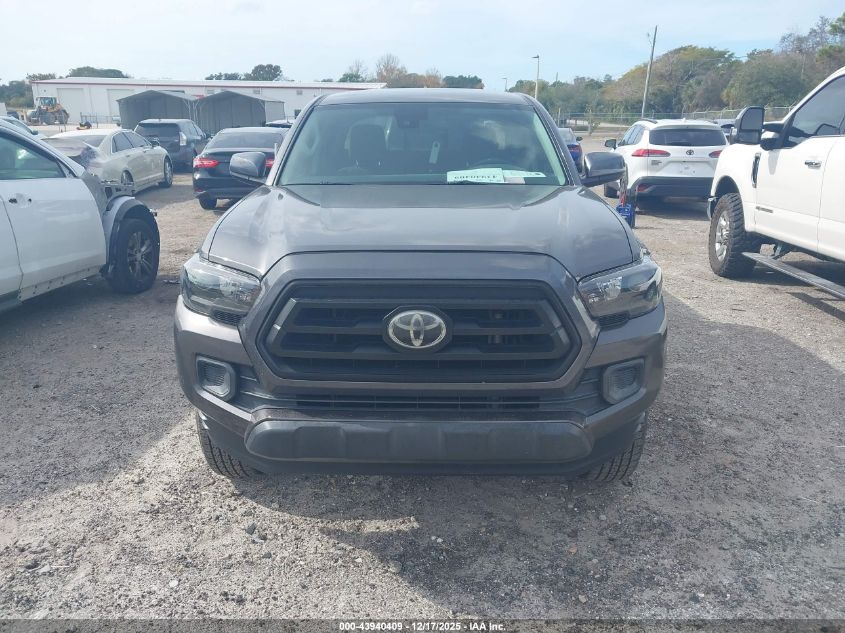 2020 Toyota Tacoma Sr VIN: 5TFAX5GN6LX167036 Lot: 43940409